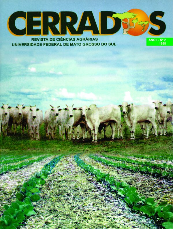 Revista Cerrados de Ciências Agrárias  volume 1, número 2