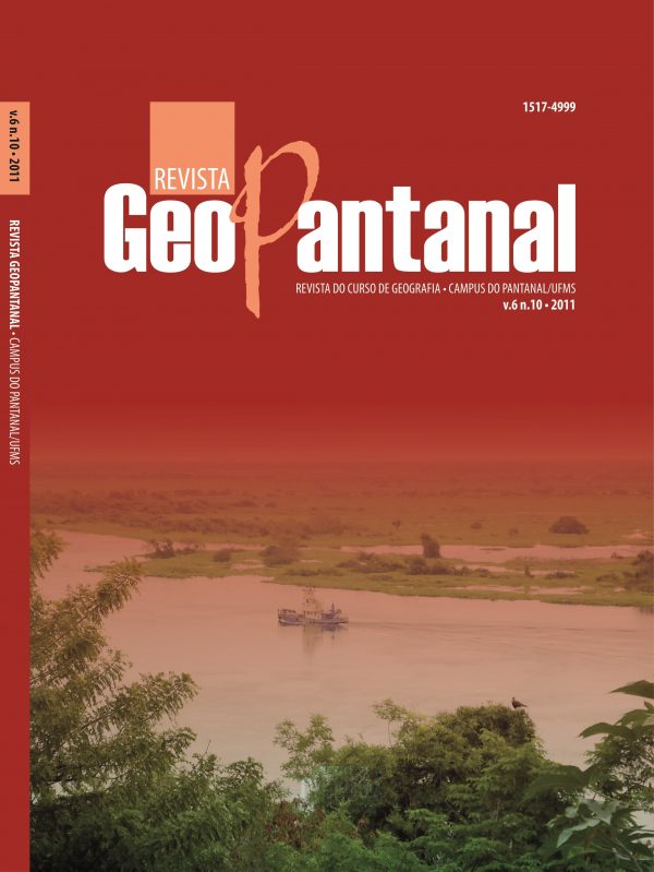 Revista Geopantanal: Revista do Curso de Geografia – volume 6, número 10 . 2011