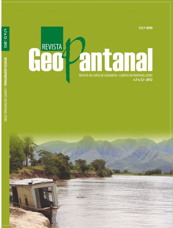 Revista Geopantanal: Revista do Curso de Geografia – volume 7, número 12 . 2012
