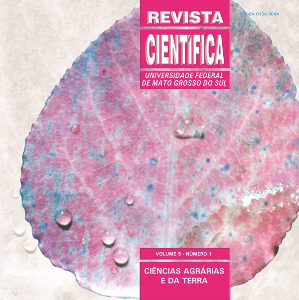 Revista Científica – Ciências Agrárias e da Terra  volume 5, número 1