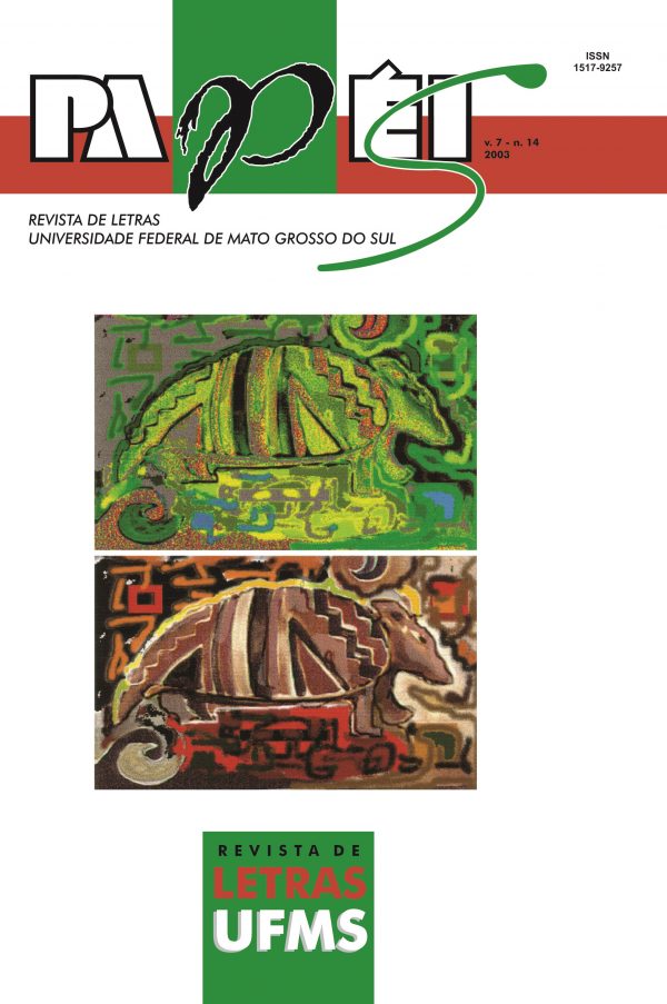 Revista Papéis de Letras UFMS- volume 7, número 14