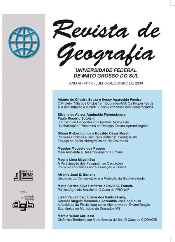 Revista de Geografia: número 12